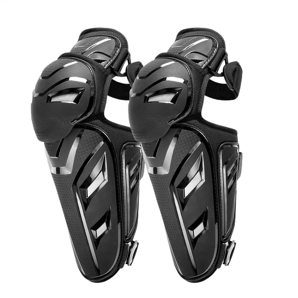 Motorcycle Knee And Elbow Pads Knee Protection Guard Long Leg Sleeve Knee Shin Pads Protector Ergonomic Adjustable Sturdy Motorc