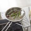 Japanese Metal Iron Kitchen Shelf: Triangle Corner Pot Rack, Anti-scalding, Multi-functional Storage Organizer