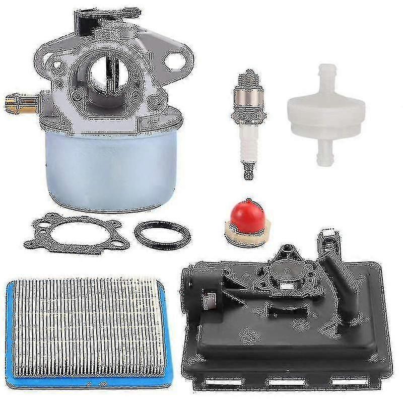 799868 Carburetor With 496116 Air Filter Base Compatible With 124l02