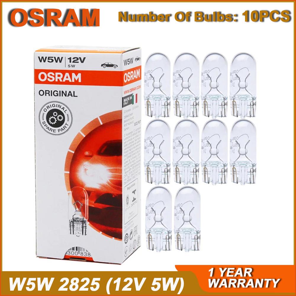 Оригинальная лампа OSRAM 6415 T10 – Замена W5W/194, 12В 5Вт Галогенная для освещения салона, карты и номерного знака