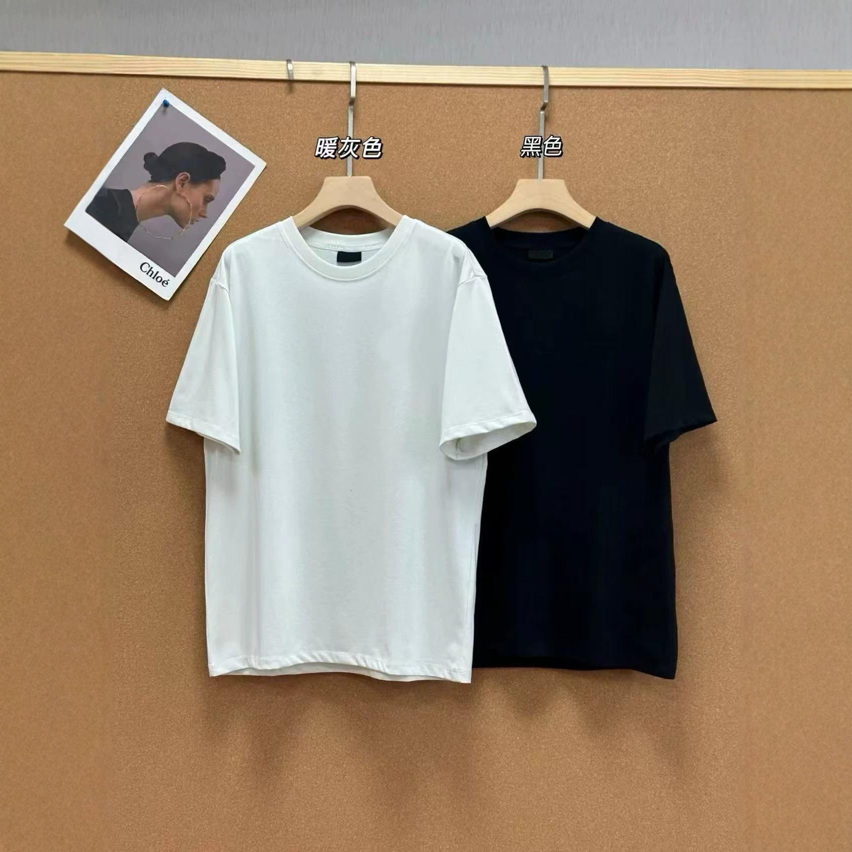 Summer short-sleeved fashion letter printing T-shirt light ripe fit women s same short-sleeved T-shirt pure cotton M белый