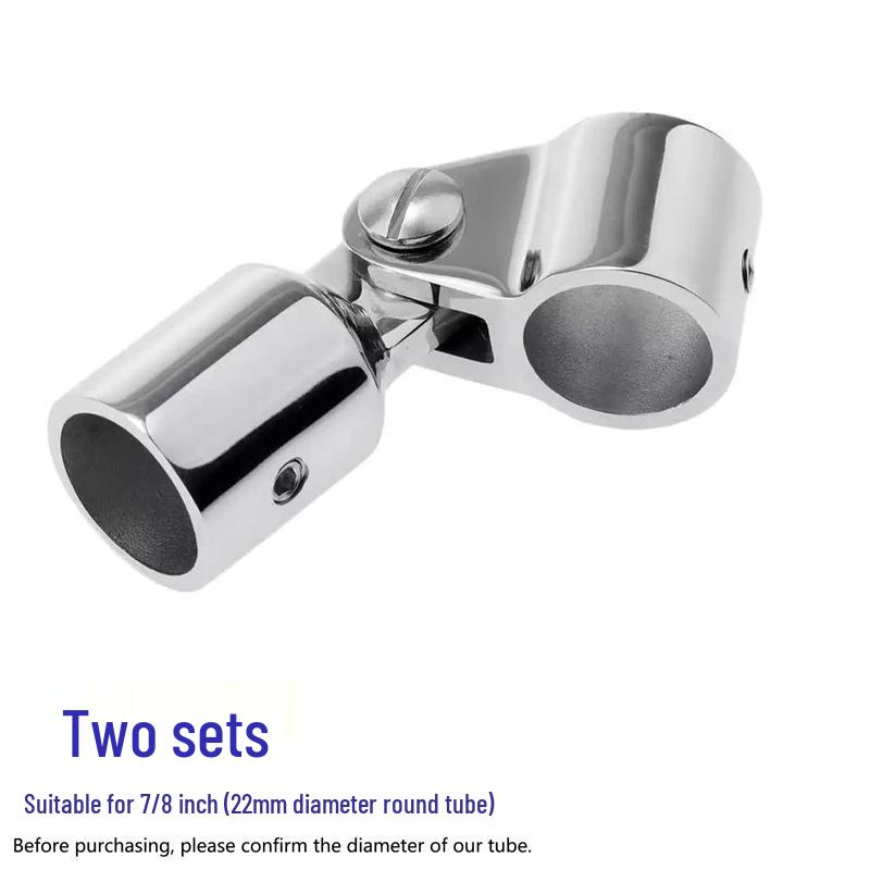 316 Stainless Steel Yacht Boat Sunshade Canopy Slide Cap - Single Hole Marine Hardware