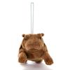 COLORATA Hippopotamus Plush Mascot (Realistic Wild Animalwith Chain) Cute Animal Keychain Doll Gift (Twice Tested)  Christmas Present