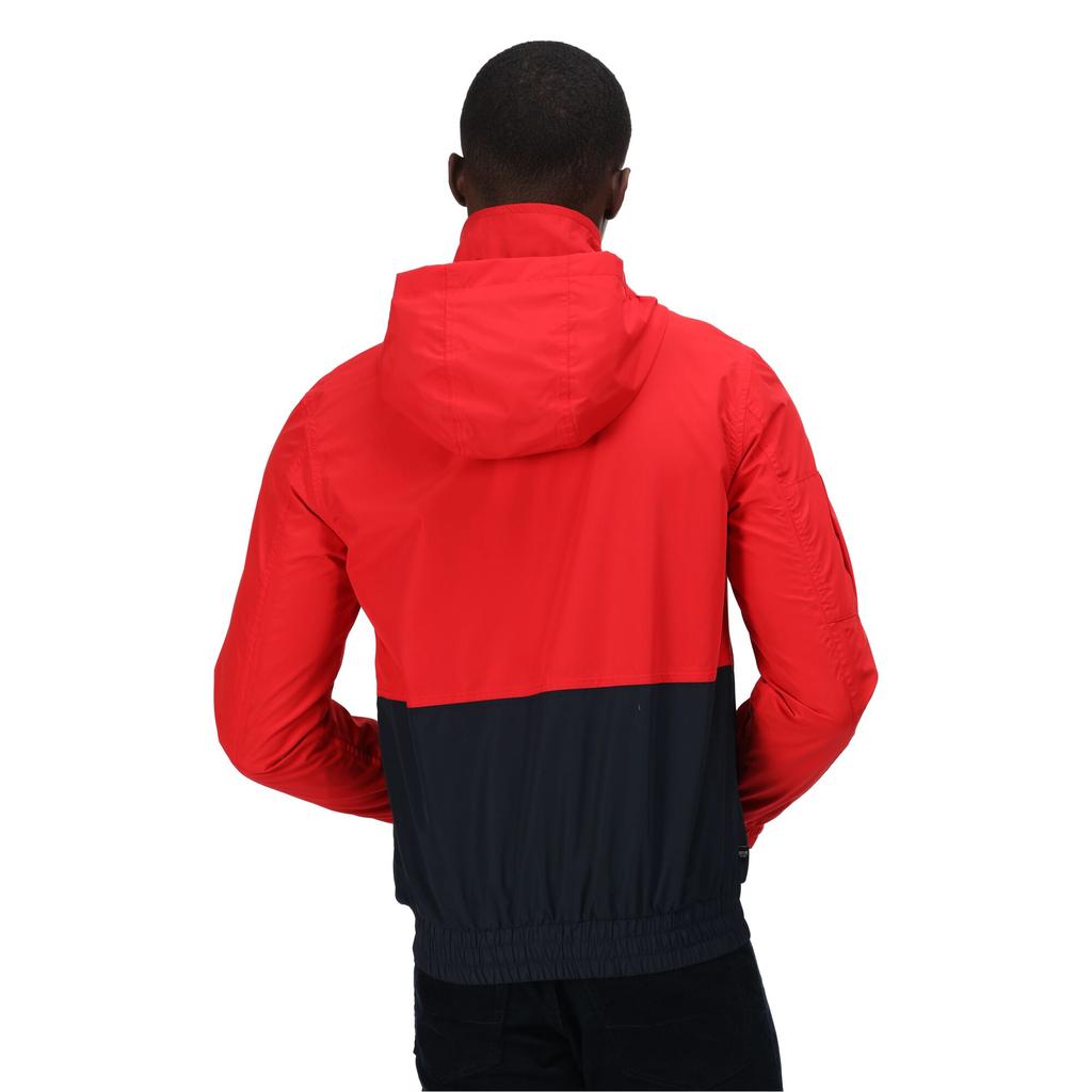 Regatta Mens Feelding Color Block Waterproof Bomber Jacket