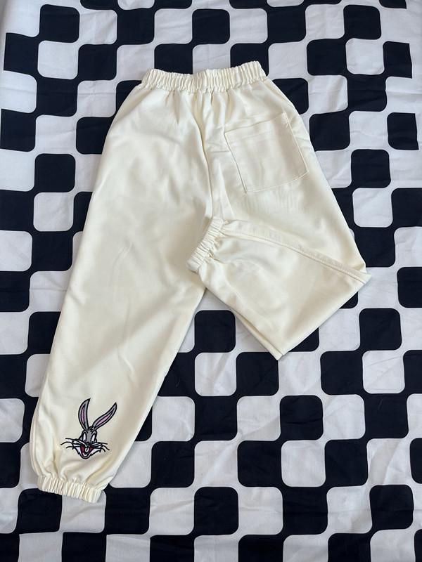 Girls' Autumn 2024 Korean-Style Cool Harem Sweatpants - Casual Sports Leggings