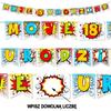 Banner Garland "My Birthday" Universal 1 Pcs