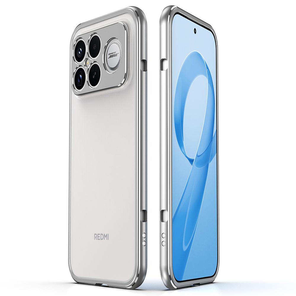 

Для Xiaomi Redmi K90 Pro Max 5G/Poco F8 Ultra Бампер Металева Рамка Чохол для Телефона із Захистом Камери
