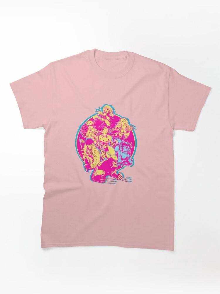 Wolverine and the X Men 90’s Retro Jim Lee X-Men Group Classic Unisex T-Shirt