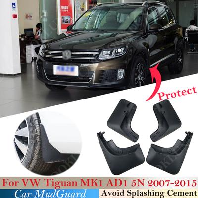 Mudflaps For Volkswagen VW Tiguan MK1 AD1 5N 2007 ~ 2015 Mudguards Fender Mud Flap Guard Splash Mudguard Auto Styline Front