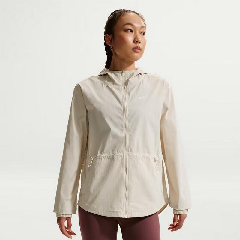 Nike Women s Loose Fit Hooded Woven Jacket IF1167-104 XL