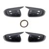 For KIA K2 KX CROSS 2017-2020 RIO 4 2017-2025 Car Rearview Side Mirror Cover Horn Wing Cap Exterior Door Trim Sticker Carbon