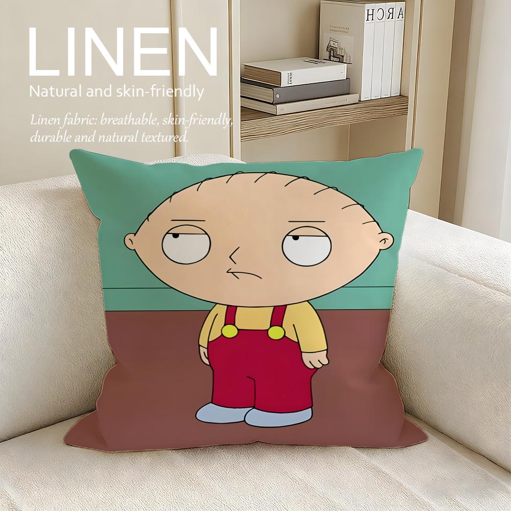 

Comedy Family Guy Cushion Cover Pillowcase Set Pcs x x Breathable Washable Sofa Cushion Cover 30X30cm