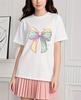 Womens Pastel Bow Graphic TShirt Harajuku Short Sleeve Casual Tshirt Clothing Street Tops Tees Aesthetic Clothes