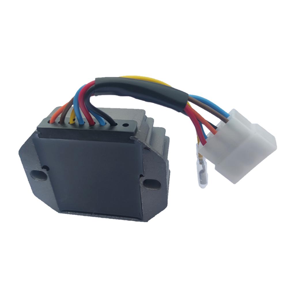 Kompatibilní pro 119653-7771011 119640-77711 RS5121 motocyklový hliníkový regulátor napětí usměrňovač 12V stabilizátor proudu