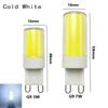 Dimmable G9 COB 5W / 7W 110V 120V Deep LED Ceramic Corn Lighting Replace 45W 60W Halogen Lamp Cold / Warm White For Home Bulbs