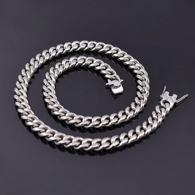 Stainless Steel, Personalized Fashion Men'S Hiphop Titanium Steel Gold-Plated Necklace