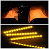 4x12 LED Auto Innenraum Fußraum Dekor Atmosphäre Neonlicht RGB mit Fernbedienung