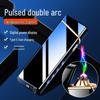 Smart Windproof Type-C Rechargeable Lighter with Dual Arc & Display