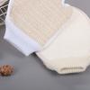 1 Piece Of Cotton And Linen Material Shower Gloves, Double-Sided Mud And Ash Scrubbing Household Cleaning And Scrubbing Towels, Body Cleansing Tool