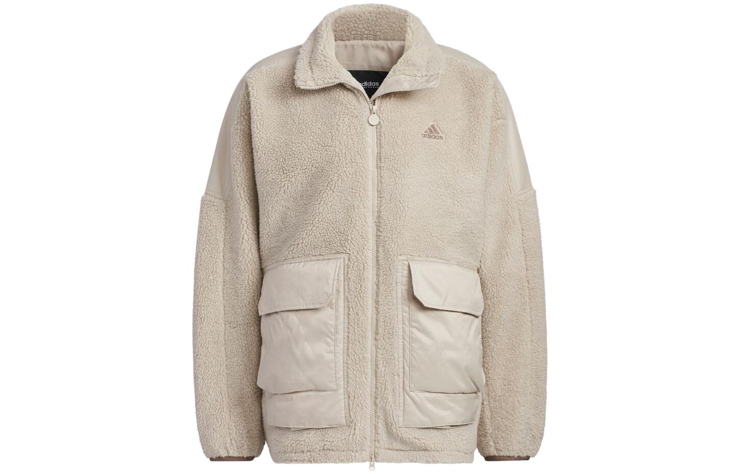 Adidas Warding Jacket Unisex Beige IK7342 XL