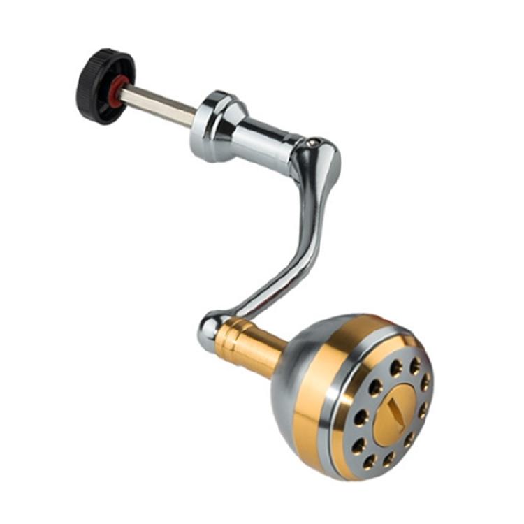 Reel Handle Reel Knob Fishing Reel Replacement Spare Parts Aluminum Fishing Reel Handle Metal, Roll Rocker Arm