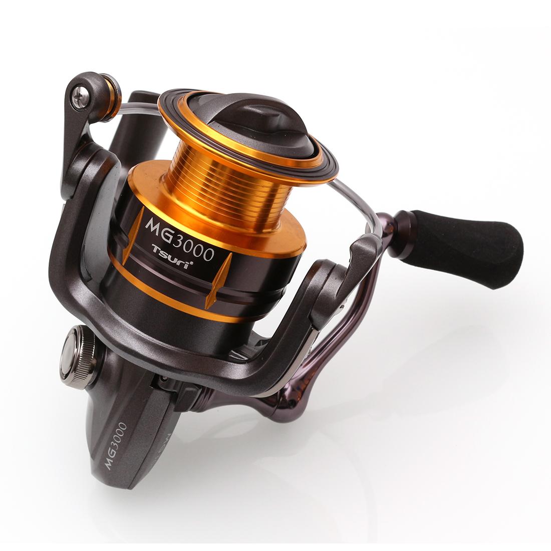 MG Fishing Spinning Reels 2000-5000 Drag Power12kg Surfcasting Spinning Reel Saltwater Jigging Reels MG2000