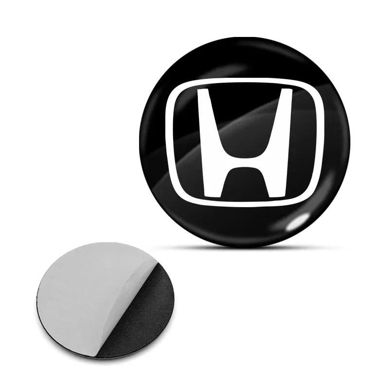 Car Hot FIT Car Lock Keyhole Stickers Door Lock Protect Car 3D Stickers For Honda Civic Mugen Accord Odyssey JAZZ CRV Fit Hrv J