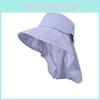 Summer Foldable Cap With Wide Brim For Sun Protection And Outdoor Style For Women