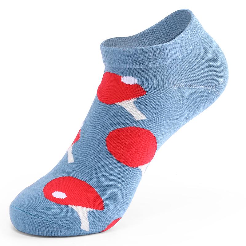 Men's Pure Cotton Breathable Fashion Low-Cut Socks - Korean Style, Versatile for Spring/Summer.