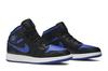 Air 1 Mid GS Black Hyper Royal Retro Sneakers 554725-068