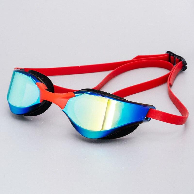 New Profession Racing Swimming Goggles Plating Waterproof UV Protection Competition Anti-Fog Glasses Outdoor Match Eyewear