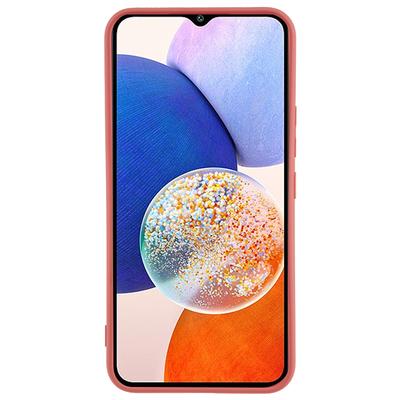 For Samsung Galaxy A14 5G/4G Rubberized TPU Protective Case Fiber Lining Drop Protection Phone Cover