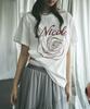 Nigaennikol Nicole Rose Sleeve Top_Cream Burgundy