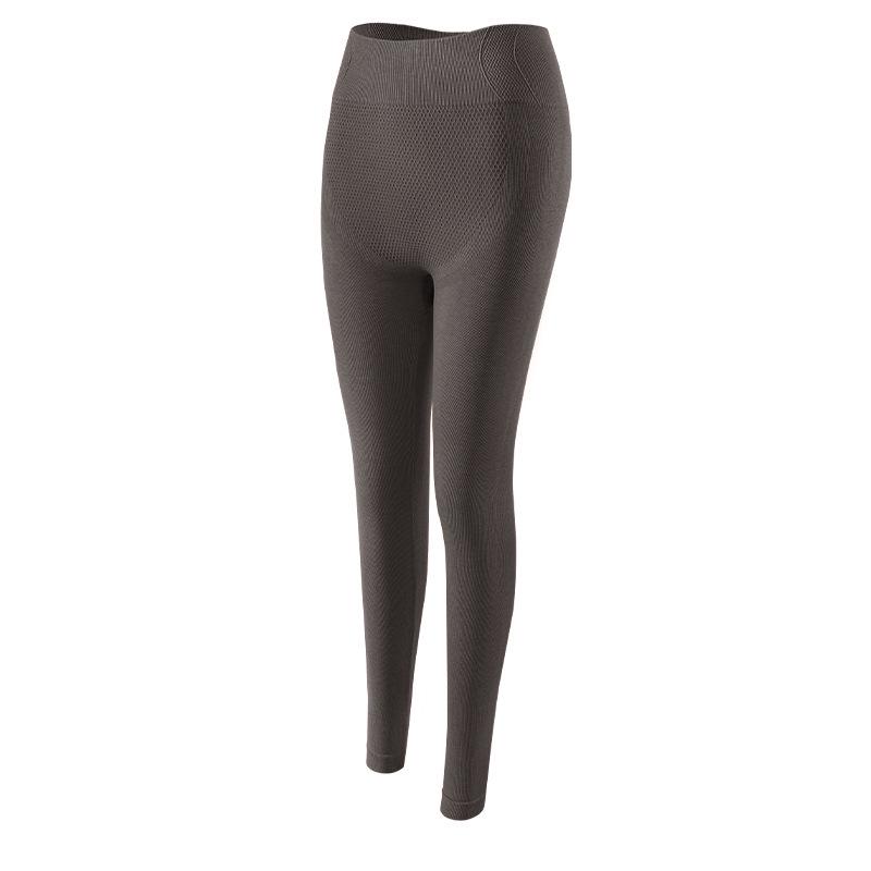 Women's Lambswool Tummy Control High Elastic Slimming Pants for Autumn and Winter