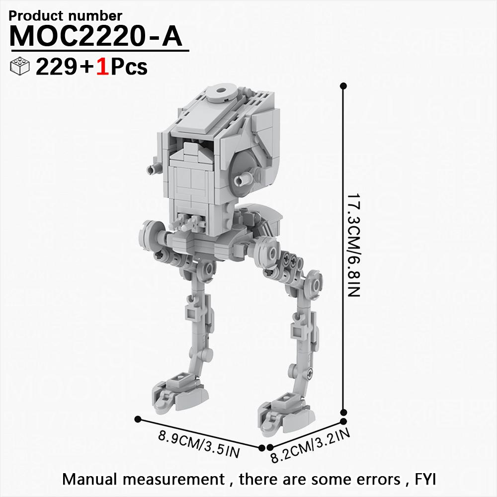 

MOOXI Научно-фантастические фильмы Звездные войны Интерстеллар Шагающие мехи Дроиды DIY Диорама Для взрослых Набор строительных блоков Детская игрушка MOC Кирпич