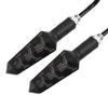 Pair of Motorcycle Y Shaped Turn Signal LED Lights Indicator Lamp Universal