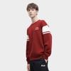 Fila 2023 Winter New Knitted Pullover Casual Trend Spliced Round Neck American Sweatshirt Men Sweatshirt Red F11M349203F-RD