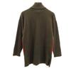 Jaeger 80s 90s Old Long Sleeve Turtleneck Sweater Brown Knit Men's Used