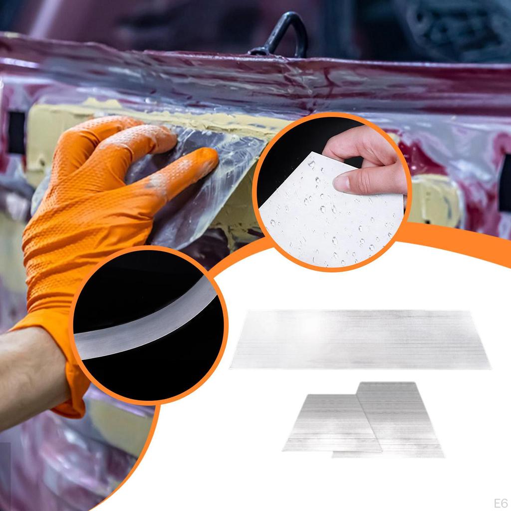 Auto Body Filler Spreaders Decal Putty Scrapers Vehicle Tint Film Tool