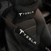 New Fashion Car Seat Belt Protection Shoulder Pad Headrest Neck Pillow For Tesla Model 3 Model S Model Y Model X Roadster SpaceX