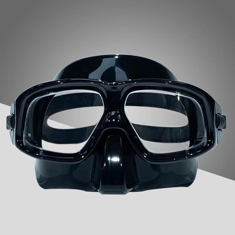 Anti-Fog Waterproof Silicone Free Diving Mask