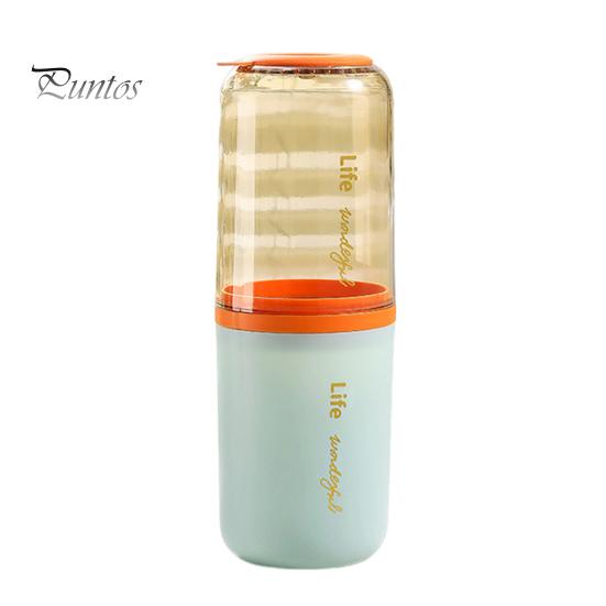 

Портативная дорожная чашка для зубной щетки, водонепроницаемый держатель для зубной пасты, чехол для хранения, органайзер для хранения туалетных принадлежностей для путешествий синий