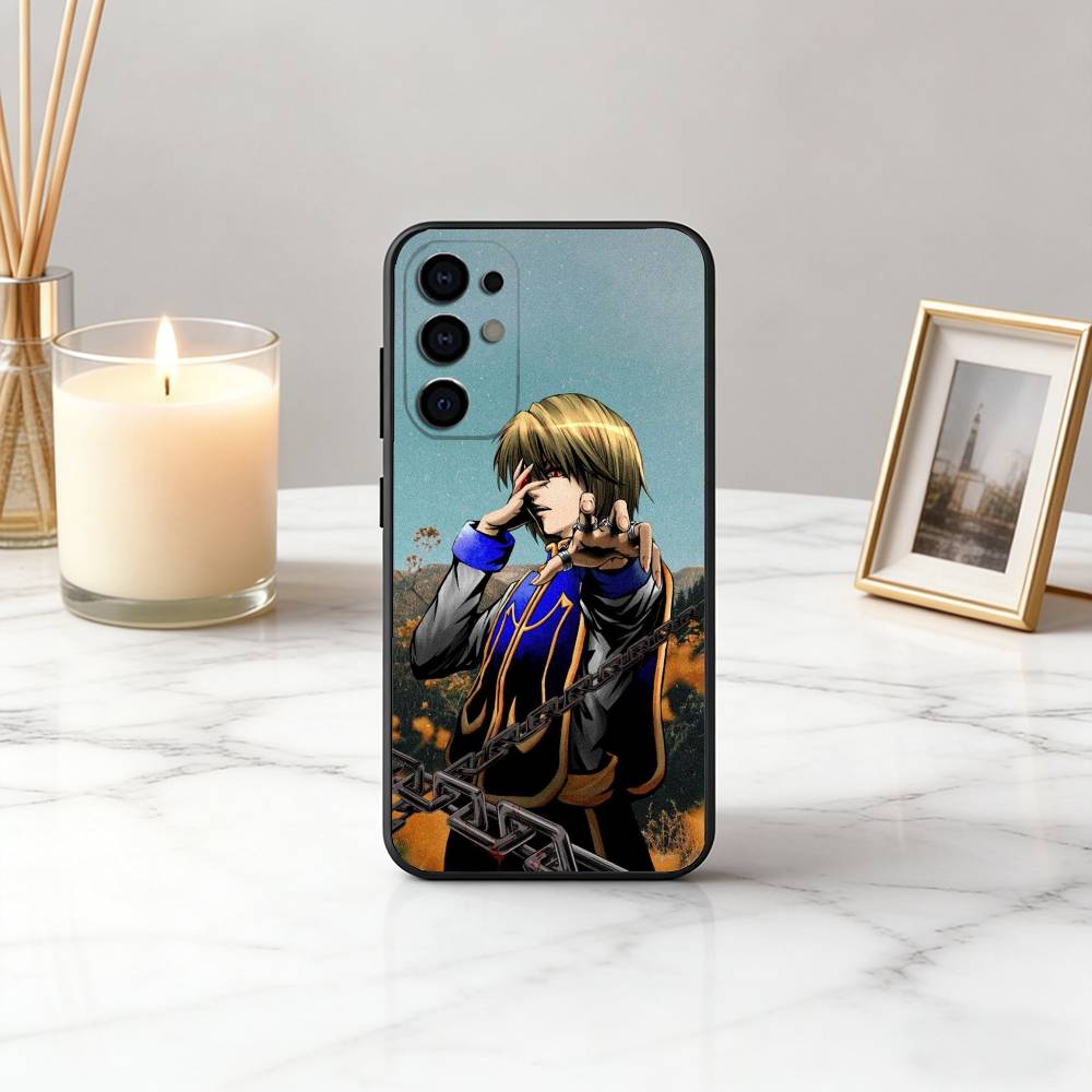 H-Hunter K-Kurapika  H-Hunter-HKH Phone Case For Samsung S25,S24,S21,S22,S23,S30,Ultra,S20,Plus,Fe,Lite,Note,10,Black Cover