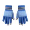 Children's Gloves Writing Men's Autumn and Winter Knitted Warm Wool Students and Girls Cold Five Fingers Autumn and Winter New Models