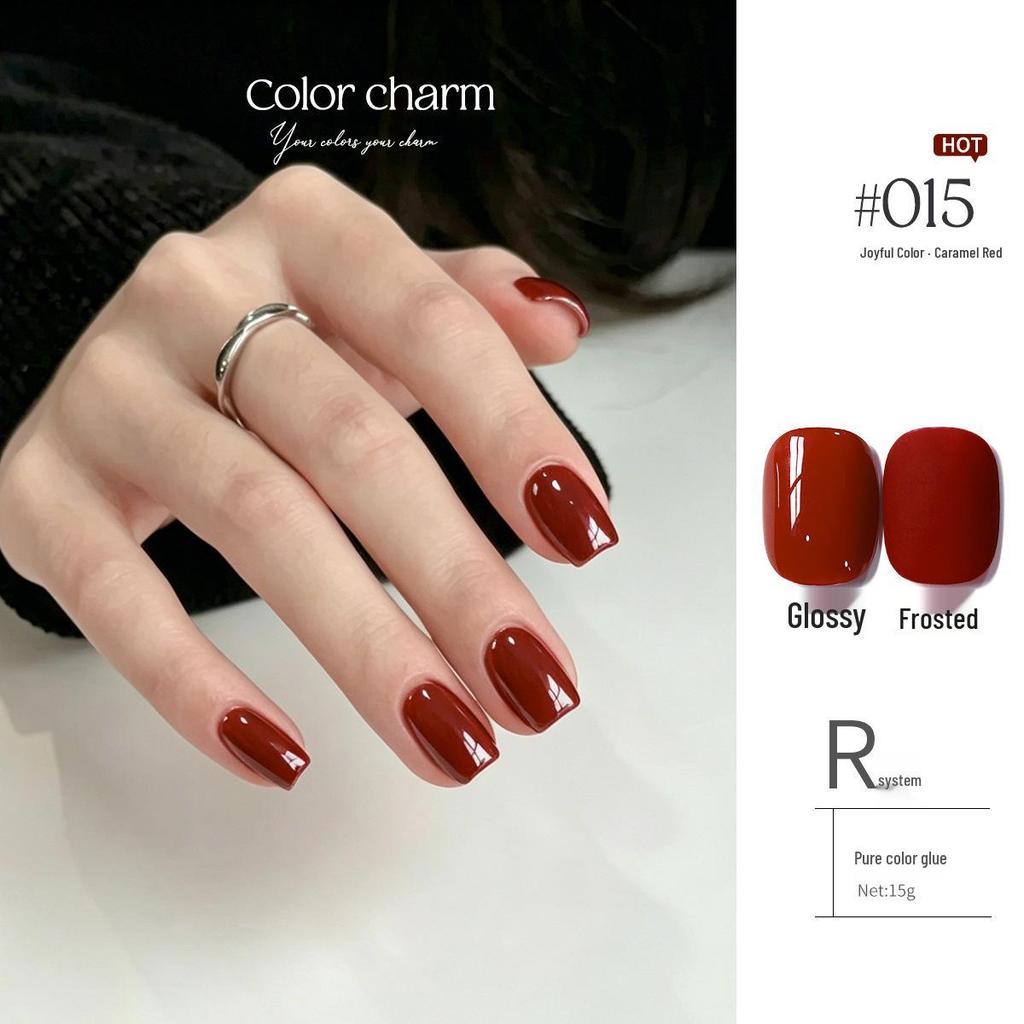 KaSi UV Gel Nail Polish - Autumn/Winter Pure Translucent Nude, Large Capacity, One Bottle One Color.