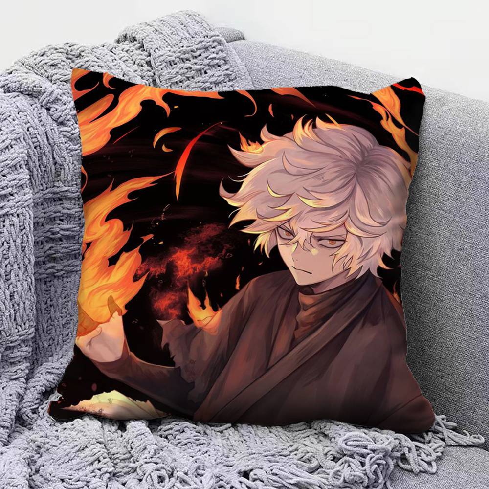 hell paradise Anime Pillow Covers Home Sofa Cushion Covers and Aecorative Custom