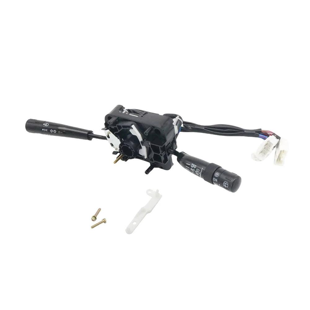 Vehicle Maintenance Black Steering Wheel Switch High Reliability Wiper Switch Switch Fitment For 1990-2004 High Reliability China Mainland