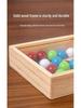 Holz Fingerroller Spielzeug für Kinder: Konzentration, Logik und Feinmotorik fördern