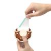 Compact Cute Donut Lint Roller with Tearable Replacement Rolls for Clothes
