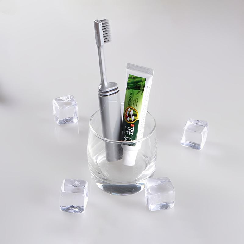 Igiene Orale Portatile Monouso Pieghevole Viaggio Campeggio Spazzolino da Denti Escursionismo Spazzolino da Denti Strumenti per la Pulizia dei Denti Spazzolino da Denti Pieghevole